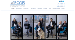 Desktop Screenshot of bcgfi.be